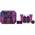 Baylis & Harding Fig and Pomegranate shower gel 300 ml + bath milk 300 ml + solid soap 150 g + shower cream 130 ml + body lotion 130 ml + bath crystals 100 g, kozmetická sada pre ženy