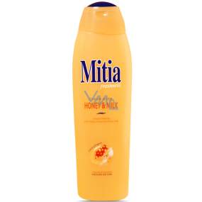 Mitia Cream Bath Honey & Milk s medovými extraktmi pena do kúpeľa 750 ml