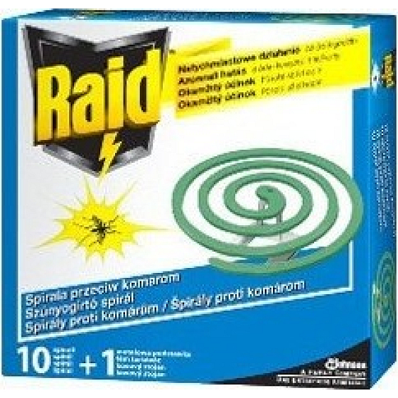 Raid Špirály proti komárom 10 kusov
