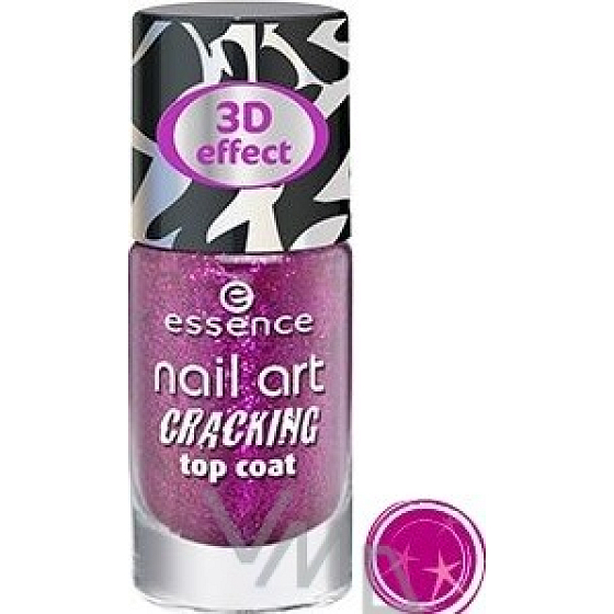 Essence Nail Art Cracking krycí lak s efektom rozpraskaného laku 06 Pink 8 ml