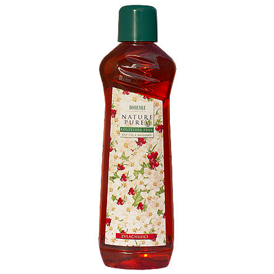 Bohemia Gifts Biely čaj a Brusnice zvláčňujúce kúpeľová pena 1 liter
