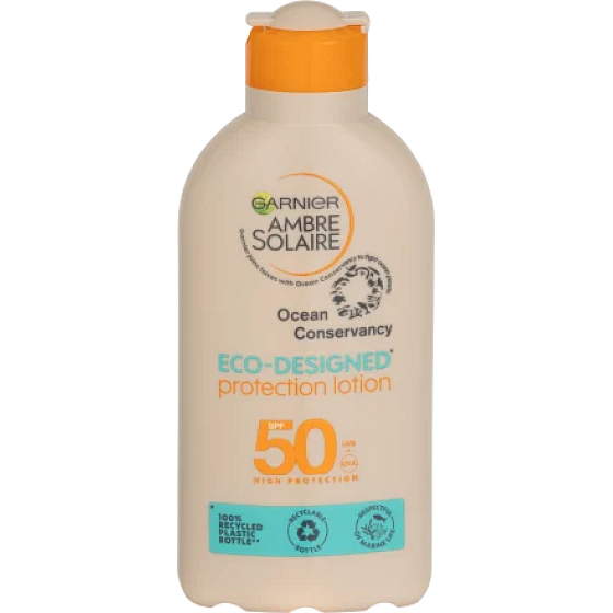 Garnier Ambre Solaire Eco Designed Protection SPF50 mlieko na opaľovanie 200 ml