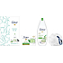 Dove Beauty For All Fresh Osviežujúci sprchový gél 250 ml + toaletné mydlo Go Fresh 100 g + umývacia hubka, kozmetická sada pre ženy