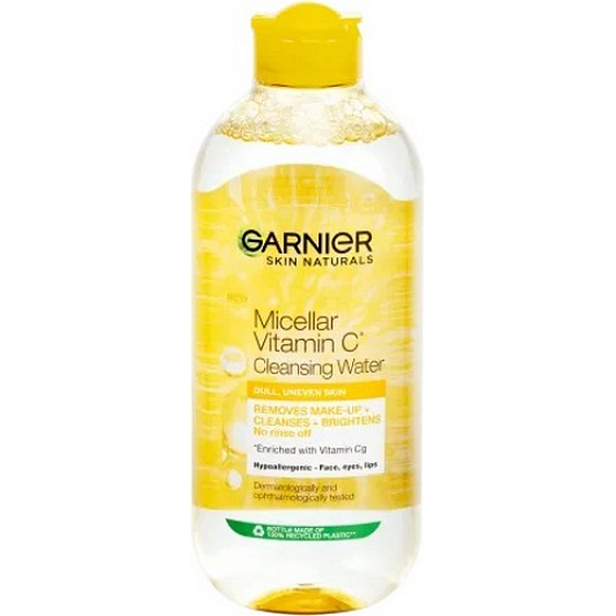 Garnier Skin Naturals Micelárna čistiaca voda s vitamínom C na matnú a unavenú pleť 400 ml