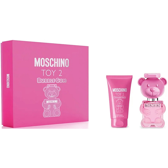 Moschino Toy 2 Bubble Gum toaletná voda 30 ml + telové mlieko 50 ml, darčeková sada pre ženy