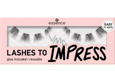 Essence Lashes To Impress umelé riasy 08 Predostrihané riasy 8 kusov