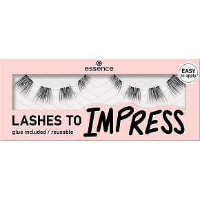 Essence Lashes To Impress umelé riasy 08 Pre-Cut Lashes 8 kusov