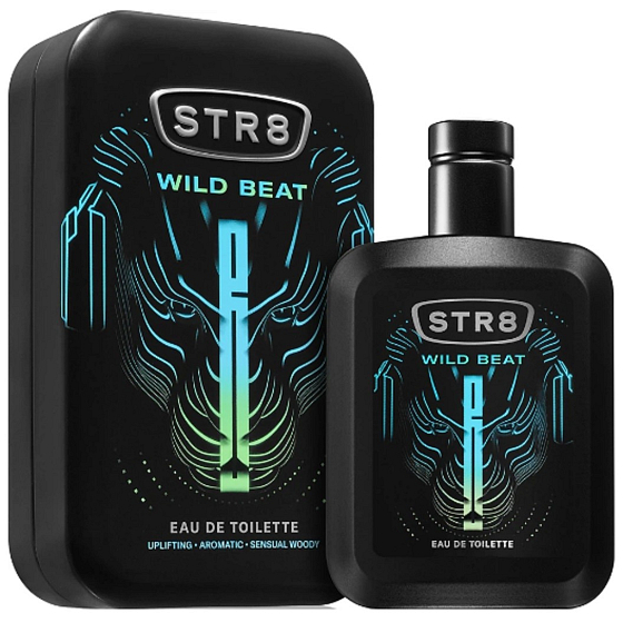 Str8 Wild Beat toaletní voda pro muže 100 ml – energická a osvěžující vůně pro aktivní muže