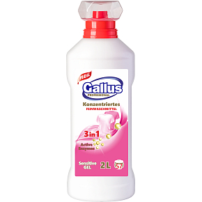 Gallus prací gel Sensitive, 57 dávok, 2 l