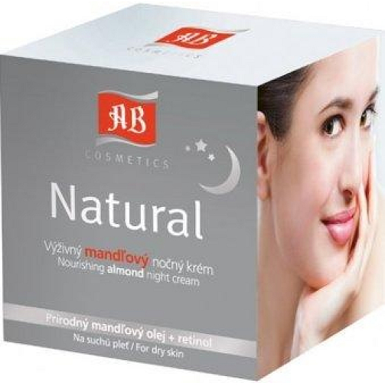 Ab Natural Mandľový výživný nočný krém 50 g