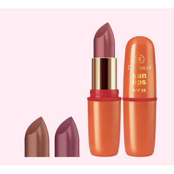 Dermacol Sun Lips SPF15 Sun shine rúž 01