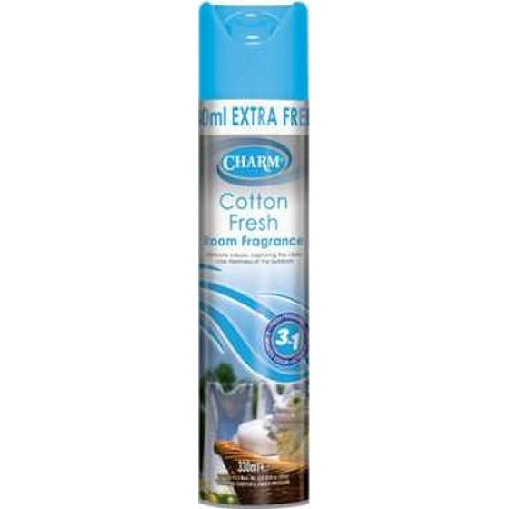 Charm Cotton Fresh osviežovač vzduchu 330 ml