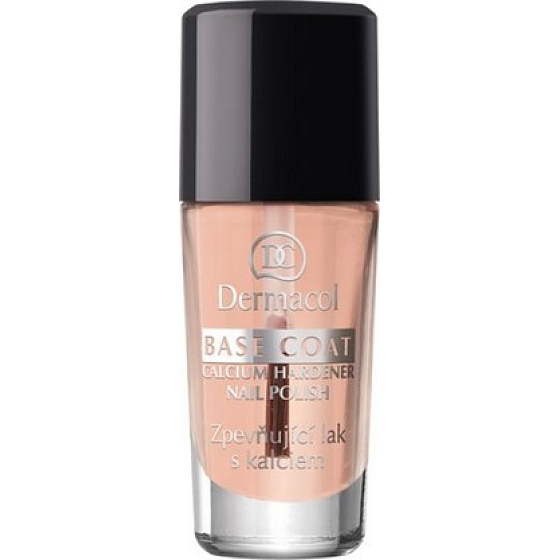 Dermacol Base Coat Calcium Hardener Nail Polish spevňujúci lak s kalciom 10 ml