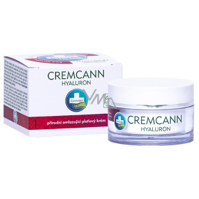 Annabis Cremcann Hyaluron konopný hydratačný pleťový krém s kyselinou hyalurónovou 15 ml