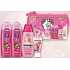 Fa Kids Morská panna 2 x sprchový gél 250 ml + Schauma Kids Girl šampón 250 ml + Vademecum Junior Jahoda zubná pasta 50 ml + taštička set pre malé princezné