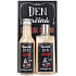 Bohemia Gifts Kofeín a Olivový olej sprchový gél 200 ml + kúpeľová kúpeľ 200 ml + dekoračný obraz Deň začína dobrou kávou .. 13 x 24 cm, kozmetická sada