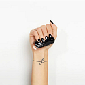 Essence Shine Last & Go! lak na nechty 46 Black Is Back 8 ml