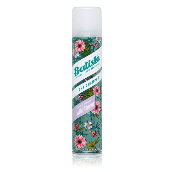 Batiste Wildflower suchý šampón na vlasy pre mastné vlasy 200 ml