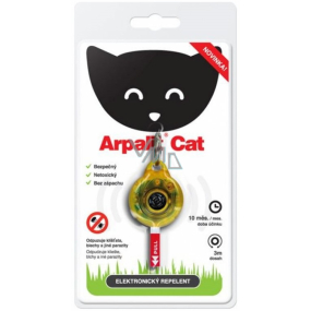 Arpalit Cat elektronický repelent pre mačky, odpudzuje kliešte, blchy a iné parazity