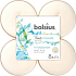 Bolsius True Moods In Balance White Tea & Mint Leaves - Biely čaj a listy mäty maxi vonné čajové sviečky 8 kusov, doba horenia 8 hodín