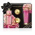 Baylis & Harding Mysterious Rose krém do kúpeľa a sprchy 300 ml + mlieko na ruky a telo 200 ml + šumivá guľa do kúpeľa 2 x 75 g, kozmetická sada pre ženy