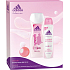 Adidas Cool & Care 48h Control antiperspirant dezodorant sprej 150 ml + Smooth sprchový gél 250 ml pre ženy kozmetická sada