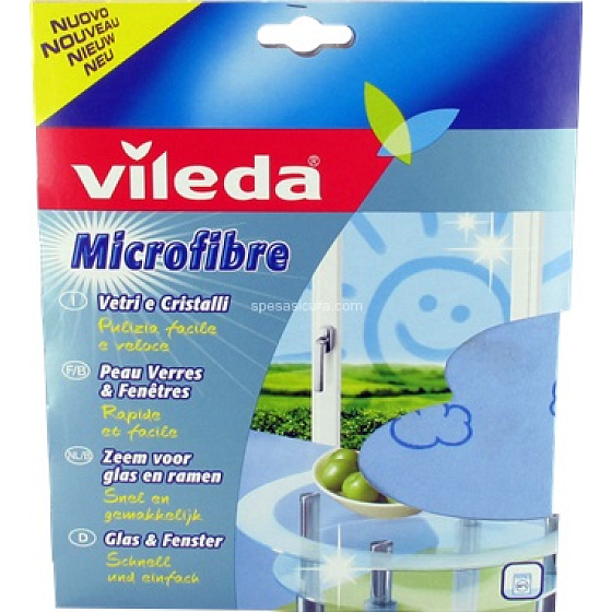 Vileda Microfibre Mikrohadřík na okná 36 x 32 cm, 1 kus