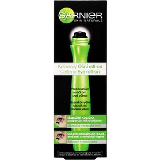 Garnier Skin Naturals NutriSkin očný krém roll-on proti kruhom a vačkom pod očami 15 ml