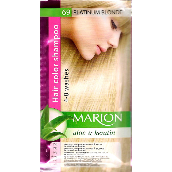 Marion Tónovací šampón 69 Platinová blond 40 ml