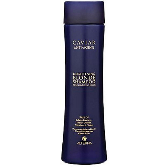 Alterna Caviar Blonde Brightening Blond hydratačný šampón pre žiarivé blond vlasy 250 ml