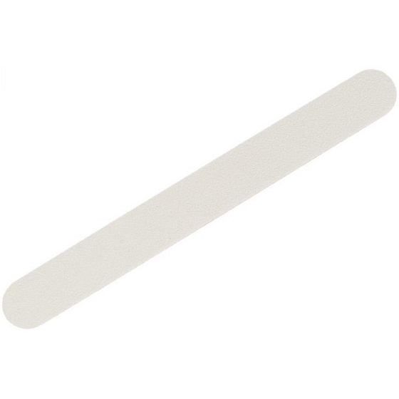 Pilník na nechty hrubý biely plochý rovný 17 cm 5312