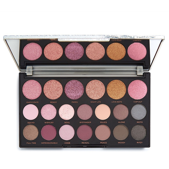 Makeup Revolution Jewel Collection paletka očných tieňov Opulent 16,9 g