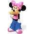 Disney Minnie Mouse 3D figúrka sprchový gél pre deti 200 ml