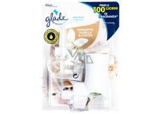 Elektrický osviežovač vzduchu Glade Scented Oil Romantic Vanilla Blossom s tekutou náplňou 20 ml
