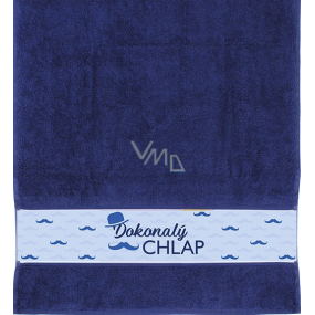 Albi Uterák Dokonalý chlap tmavomodrý 90 cm × 50 cm