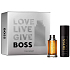 Hugo Boss The Scent for Men toaletná voda 50 ml + dezodorant v spreji 150 ml, darčeková sada pre mužov