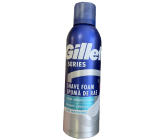 Gillette Series Sensitive Cool pena na holenie pre mužov 200 ml