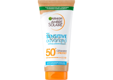 Garnier Ambre Solaire Sensitive Advanced SPF 50+ opaľovacie mlieko 175 ml