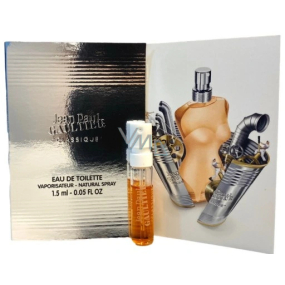 Jean Paul Gaultier Classique toaletná voda 1,5 ml s rozprašovačom, fľaštička