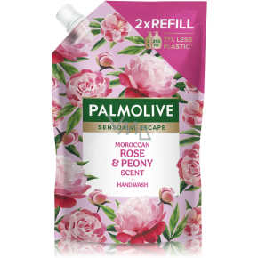 PALMOLIVE tekuté mydlo-náhradná náplň- Ruža a Pivonka 500 ml