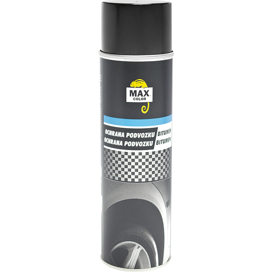 Max Color Bitúmen farba na ochranu podvozku, čierna, 500 ml