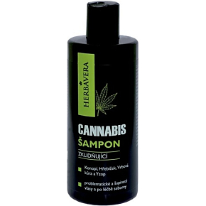 Herbavera Cannabis upokojujúci šampón, 300 ml