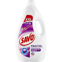 SAVO prací gél na farebné prádlo 100 praní, 5 l
