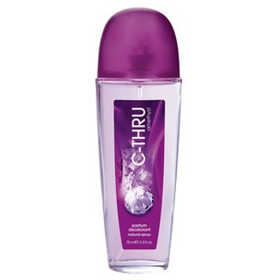 C-Thru Amethyst parfumovaný dezodorant sklo pre ženy 75 ml