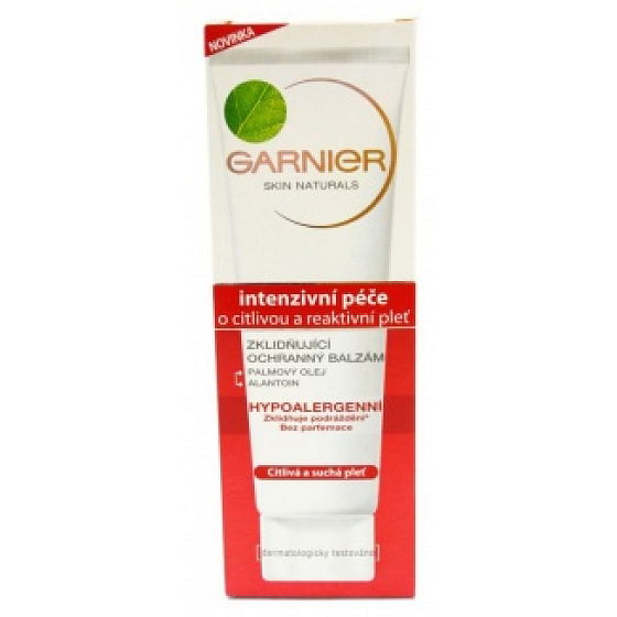Garnier Upokojujúci telový balzam hypoalergénne, citlivá a suchá pleť 200 ml