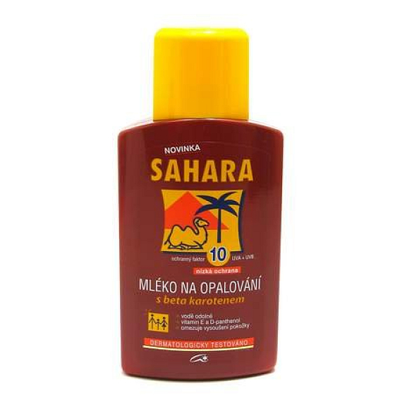 Astrid Sahara SPF 10 Beta-karotén mlieko na opaľovanie 200 ml