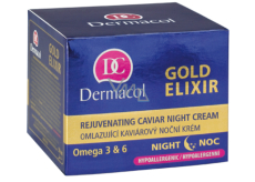 Dermacol Gold Elixir Omladzujúci kaviárový nočný krém 50 ml