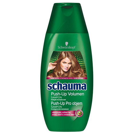 Schauma Push-Up pre väčší objem šampón na vlasy 250 ml