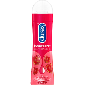 Durex Play Saucy Strawberry lubrikačný gel, 50 ml