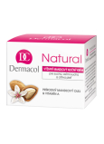 Dermacol Natural Výživný mandľový nočný krém 50 ml pre suchú a citlivú pleť